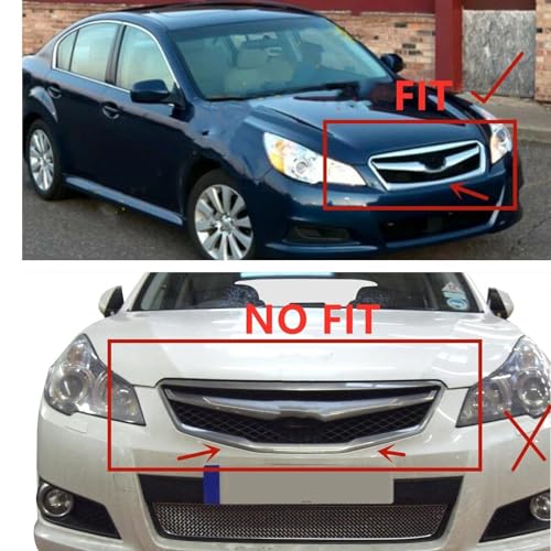 Calandre de course Subaru Legacy 2010-2012 grille radiateur maille - 2