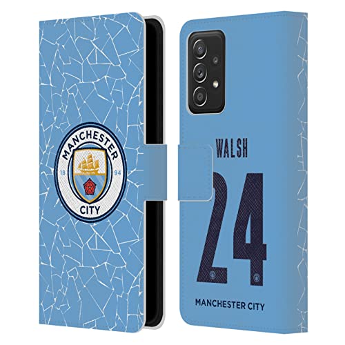 Étui Manchester City Galaxy A53 5G Keira Walsh en cuir Head Case Designs