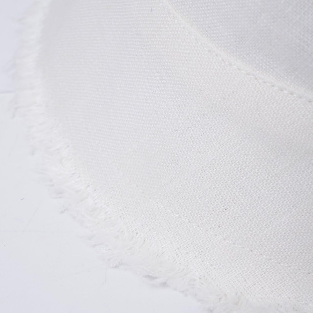 Amazhiyu 100% Linen Bucket Hat for Women Summer Sun Hat Frayed Brim Packable