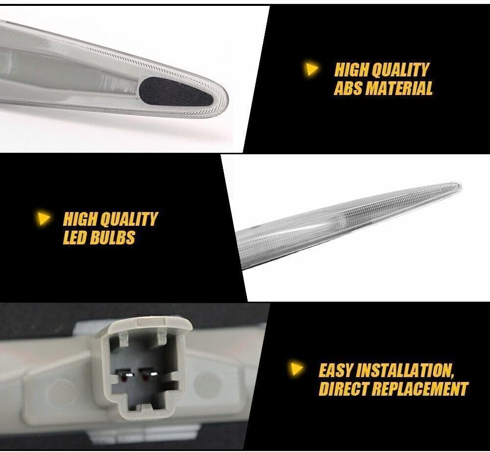 LED Clear High Mount Brake Stop Lamp For Honda CR-V CRV 2012 2013 2014 2015 2016 Third 3rd Rear Tail Light Assembly Replacement 34270T0AA01