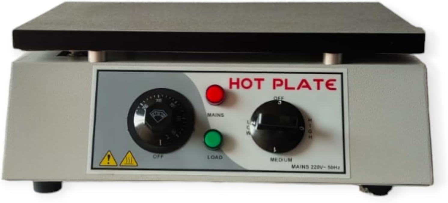 Rectangular Laboratory Hot Plate 25 x 30 cm 10 x 12 inch with Thermostate 350 Degree Temprature Control