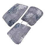 DIKACA 1 Satz Slipcover für Liegestuhl Liegestuhlbezüge für Liegestühle Beste Liegestuhlbezüge Bezug für Relaxsessel Bezug für Liegesessel Lounge-Abdeckung Lounge-Bezüge Polyester Grau