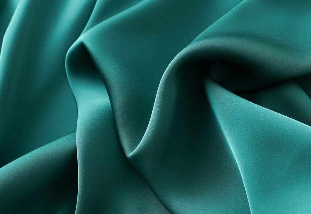 Gonne Da Donna,Gonna Longuette Da Donna Gonna A Trapezio A Vita Alta In Raso Verde Scuro Cerniera Alla Moda Gonne Lunghe Eleganti Con Volant Increspato Flusso In Tinta Unita Per Ragazze Signore,Xl