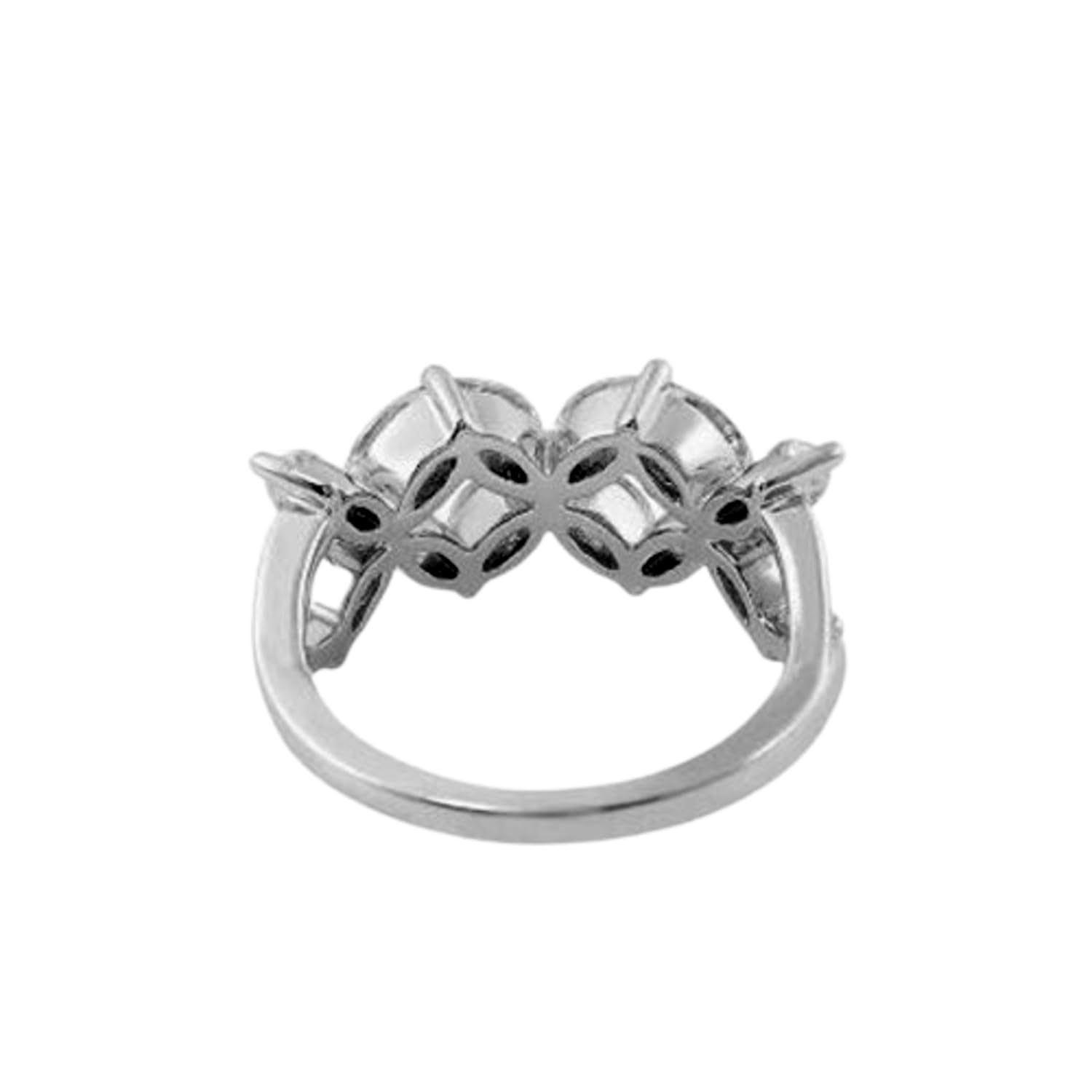 Bague moissanite 3mm en argent, le raffinement discret de vos tenues de bureau - 7