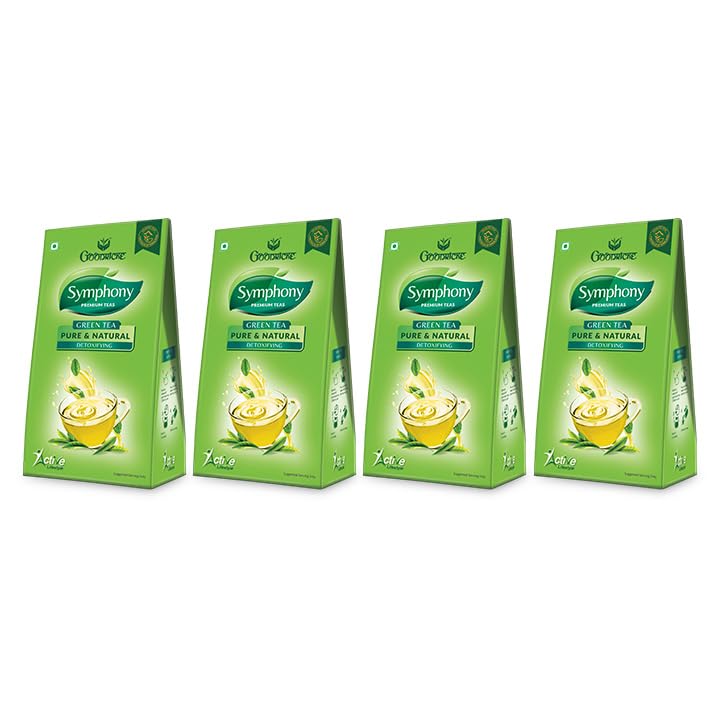 GOODRICKE Symphony Green Tea - 100 gm (Pack of 4) | Detoxifying & Boost Immunity | Enticing Colour and Superior Taste (B0D8B7Y4PC) Amazon Price History, Amazon Price Tracker