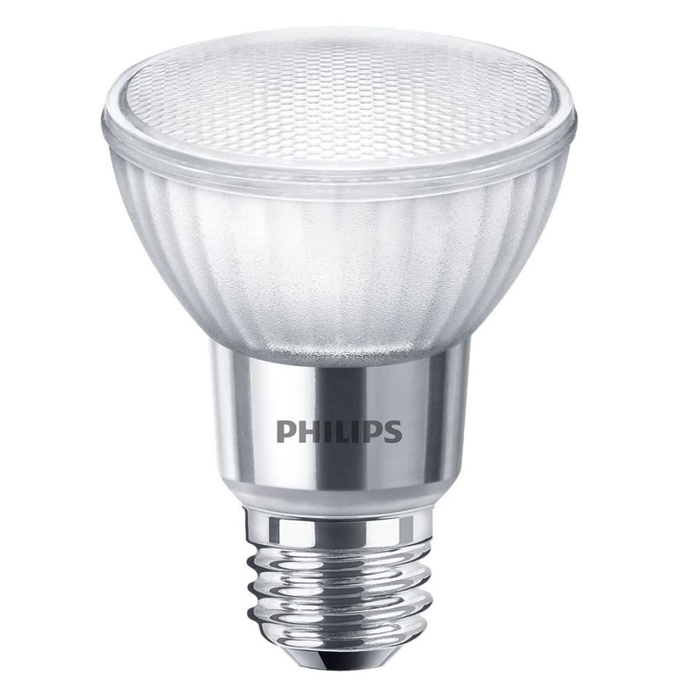 Philips 471102 7 Watt LED 500 Lumens Soft White Dimmable Par20 Indoor Flood Light Bulb