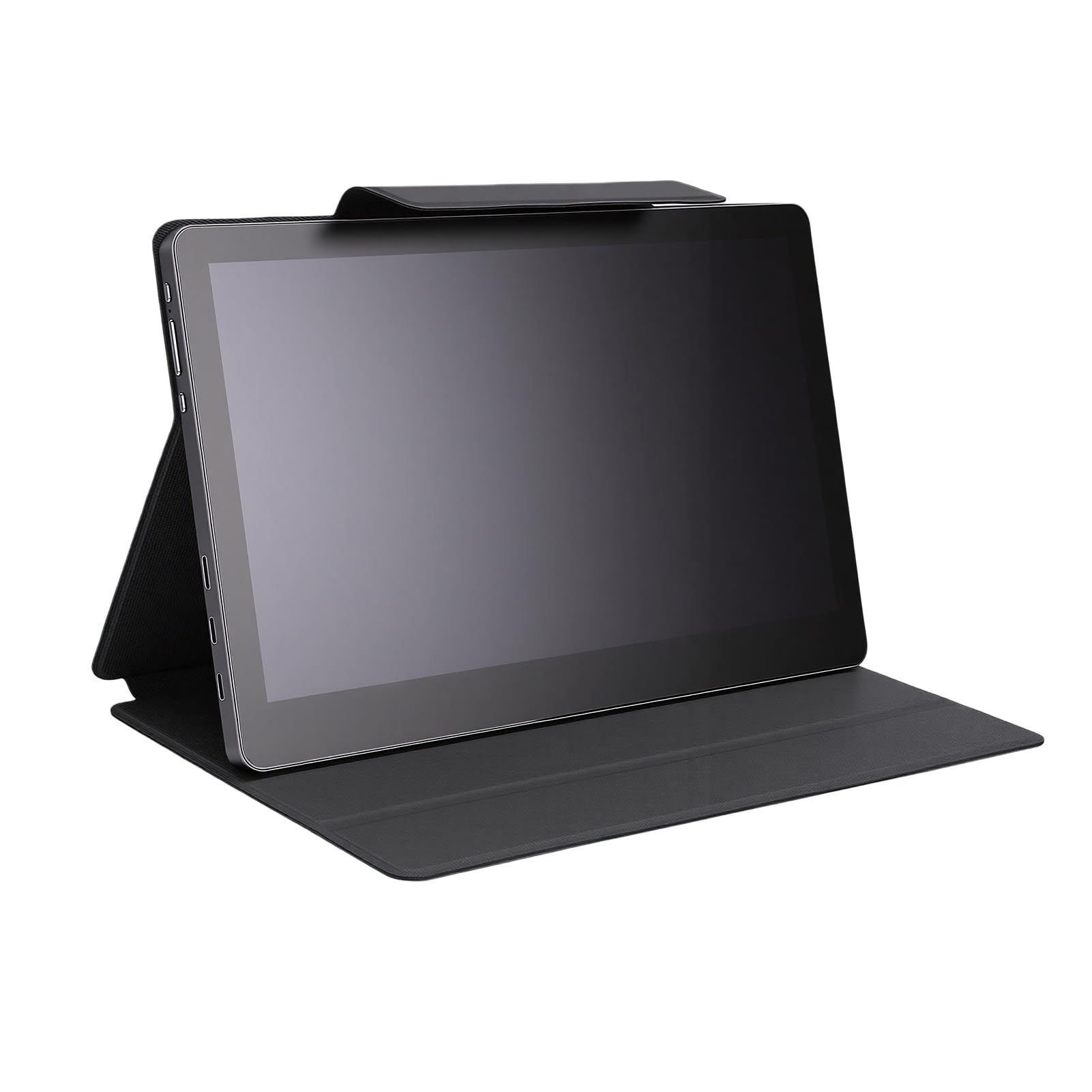 P120T Tableta Gráfica de Dibujo de 11,6 Pulgadas, Monitor de Pantalla HD con 16384 Niveles de Presión, Resolución 5080LPI, 120% SRGB, Control Táctil