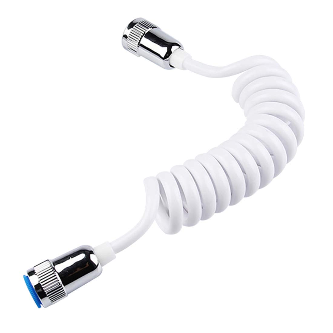 Gkirqvpe White 150Cm Shower Hose, Spring Flexible Shower Hose Multicolor 1.5M For Toilet Bidet Sprayer Gun Bathroom Plumbing