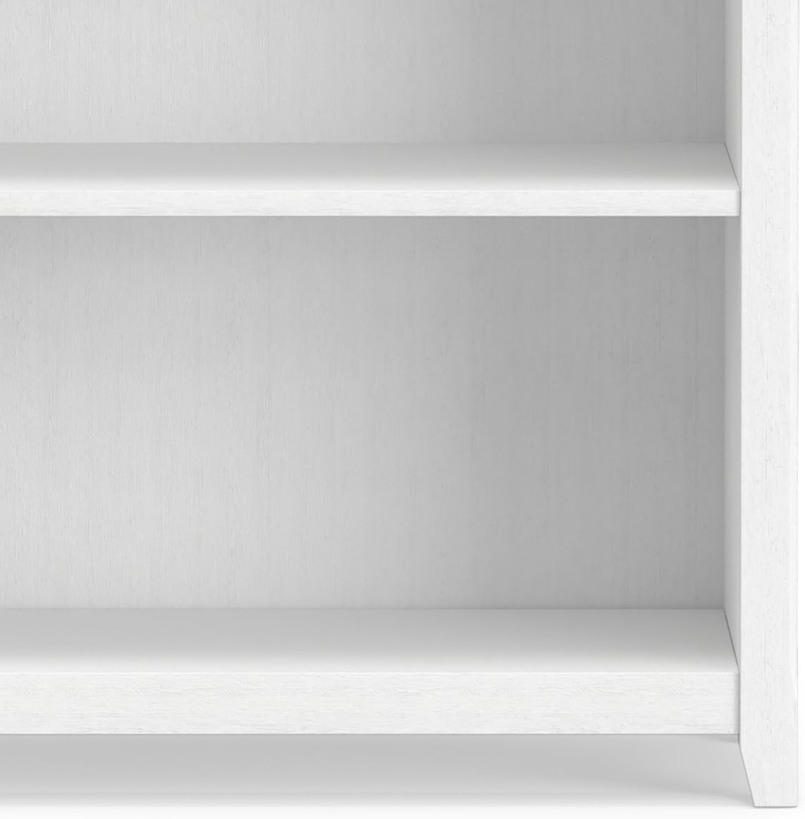 SIMPLIHOME Amherst Bookcase - 70 inch Tall 5-Shelf Solid Wood Bookshelf in White, Transitional Storage for Living Room, Study Room or Office with Adjustable Shelves and Tapered Legs