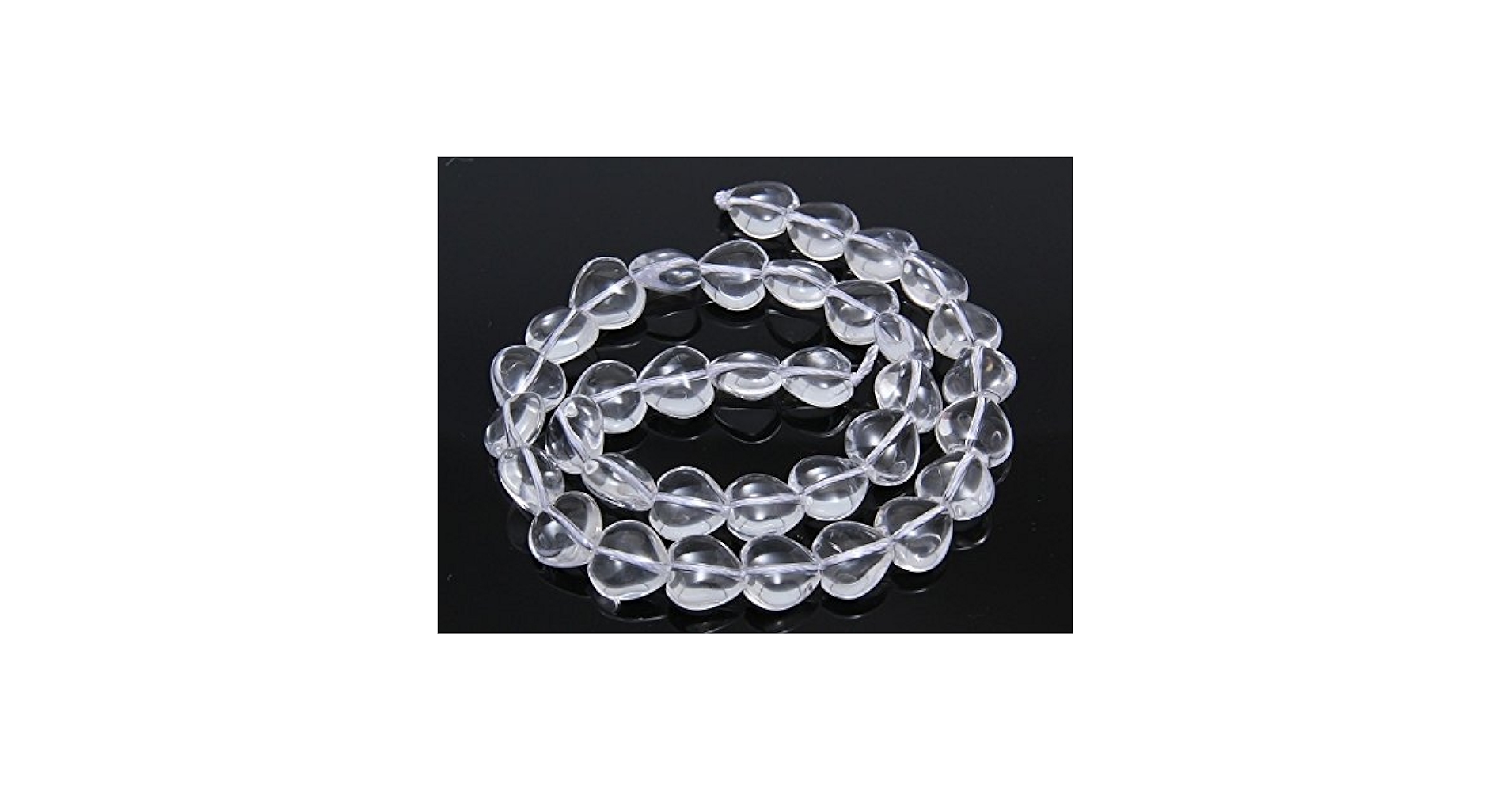 ★特選一連★天然石MIX♡【アソートストーン☆ハート型♡14mm】❤️ ☆特選一連☆天然石MIX♡【アソートストーン☆ハート型♡14mm】❤️