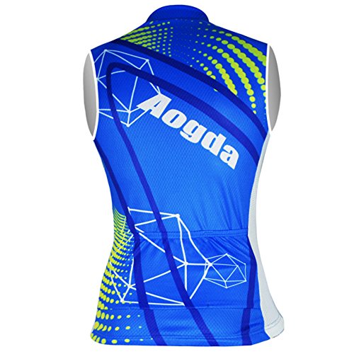 Aogda Coletes de ciclismo camisetas femininas para ciclismo sem mangas roupas femininas shorts de ci