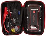 MINI E PORTATILE PACK: Una scatola piccola e leggera per conservare tutti I kit Jump starter x1, Smart clamp x1, Adattatore x1, Cavo type C x1, Cavo micro USB x1 e Manuale in italiano x1, può essere riposto nel vano portaoggetti o sotto il sedile occupando davvero pochissimo spazio di qualsiasi automobile