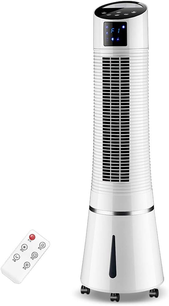 ventilatori che soffiano aria fredda per la camera da letto