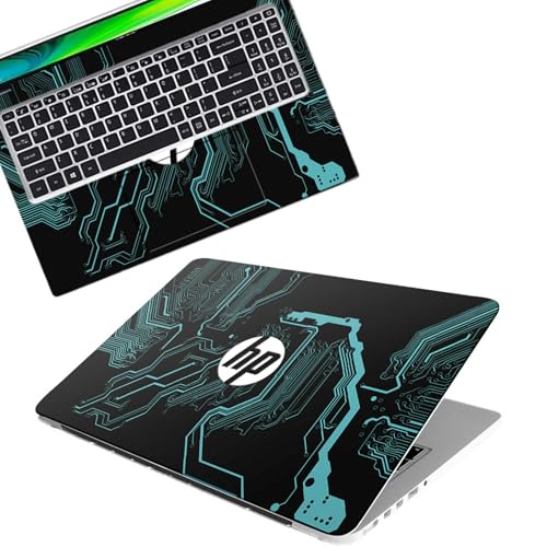 Image of DSGN 75 Full Body Laptop Skin Bubble-Free| Laminated| Removable| HD Quality Sticker for Laptops Upto 15.6 Inches Compatible with Hp