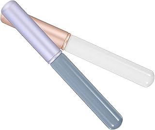 2 mini cepillos de labios portátiles con tapa...