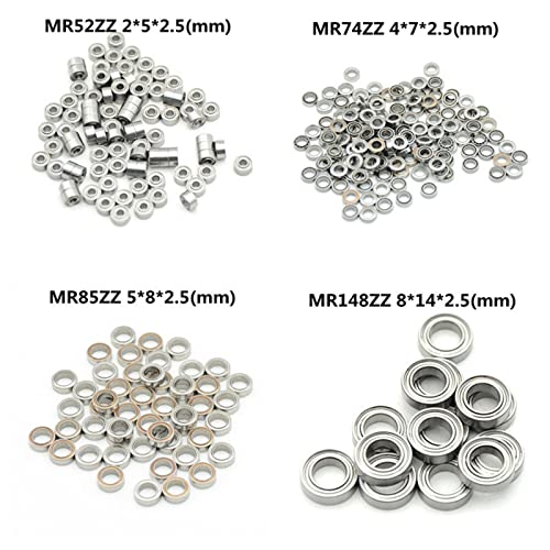 Roulement à billes MR125ZZ en acier haute précision pour mécanisme - 2