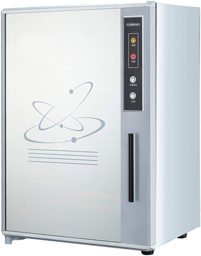 Xinjin Small Commercial Disinfection Cabinet Wall-Mounted Household Vertical Disinfection Cabinet Adjustable Base Stainless Steel Cutlery Storage Cabinet Sterilizer