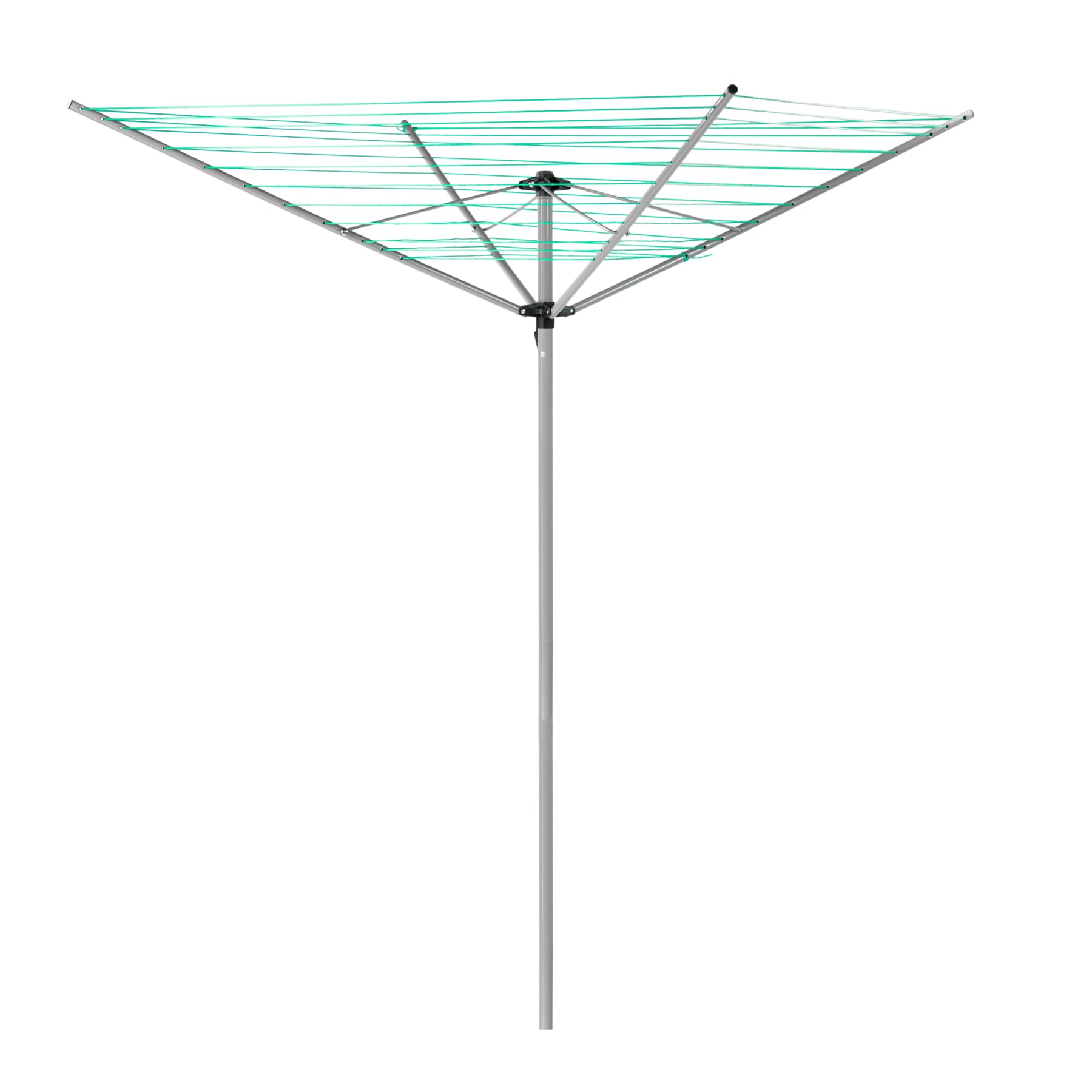 Kct (4 Arm – (50M) With Cover) Rotary Washing Clothes Line + Optional Covers