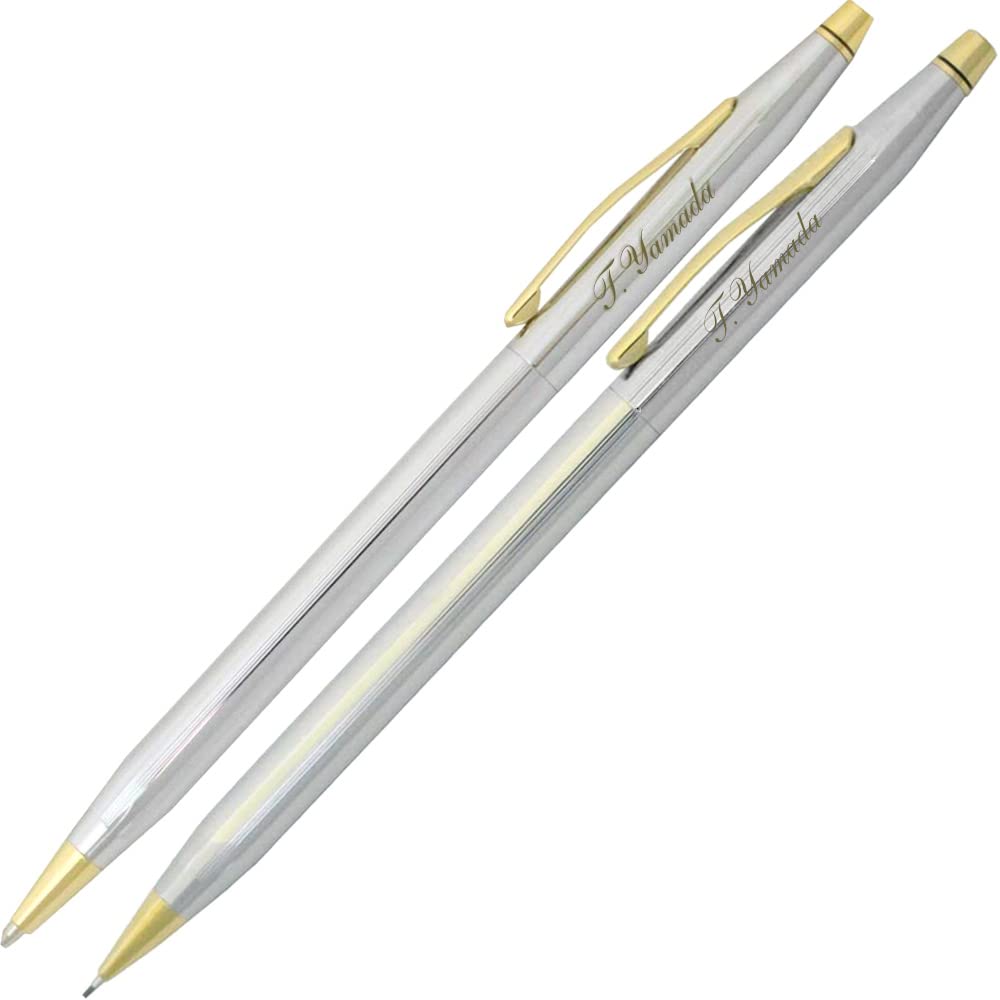 Amazon | 名入れ ボールペン＆シャープペン(0.7mm) 2本セット クロス