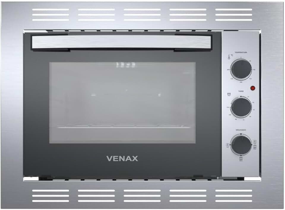 Forno Elétrico de Embutir Venax Grand Gourmet Inox 45L 220V