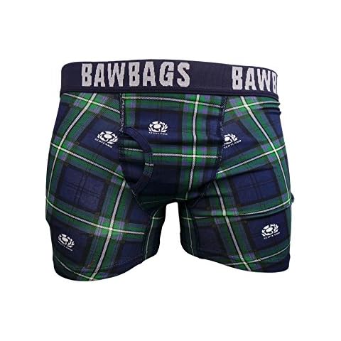 Bawbags Scotland Rugby Tartan Boxer Shorts XXXXL Cover