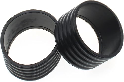 Miniatura 7 de FDXGYH Agarre para raqueta de tenis, anillo de goma con agarre antideslizante para raqueta de tenis de bádminton absorbente en su lugar, color negro