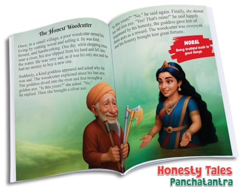 Image of Panchatantra Story Book in English - Story Book for Kids (Set of 10 Books) | Premium Quality Moral Story Book by Pandit Vishnu Sharma | Two Brothers Publications