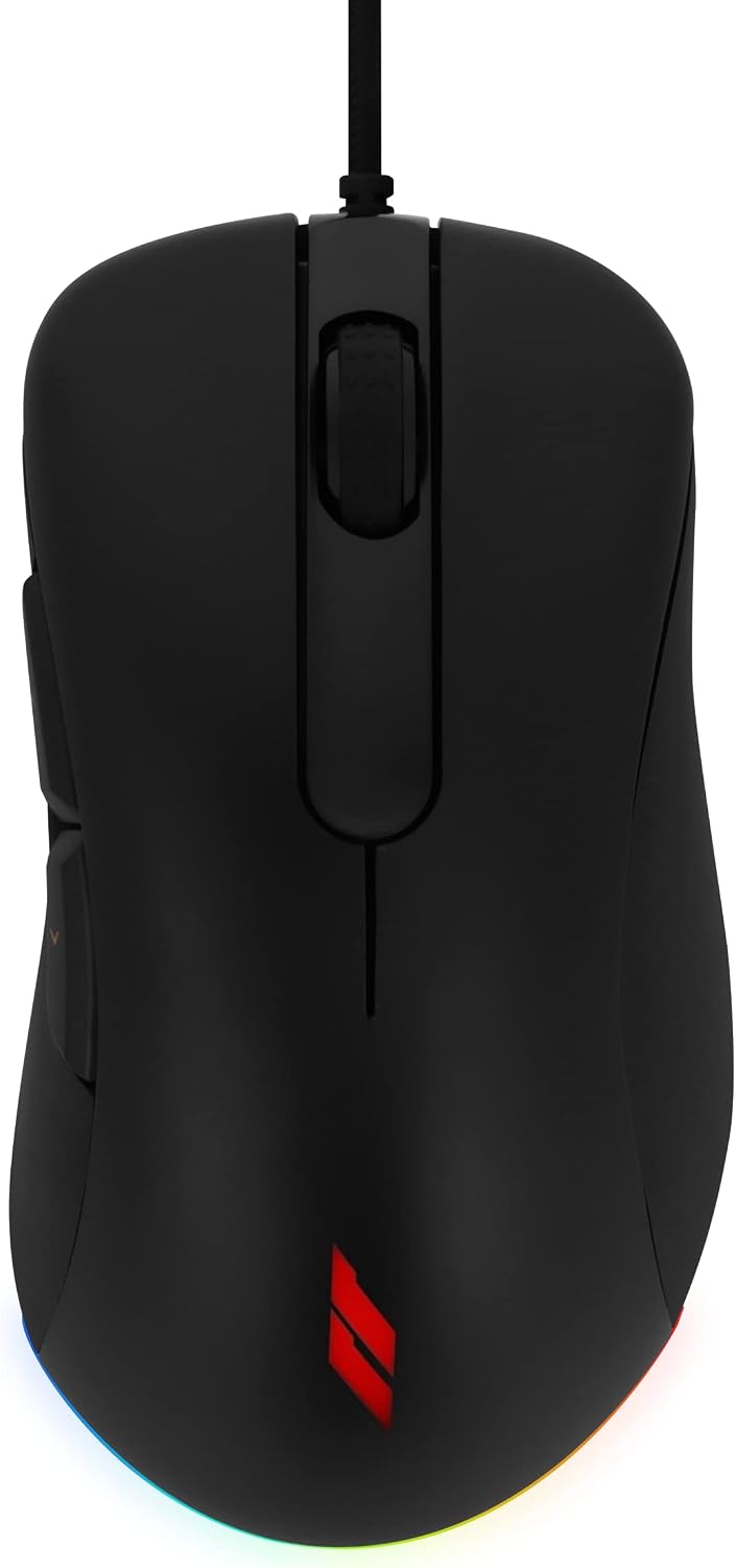 VisionTek OCPC MR44 Wired Gaming Mouse, RGB, 16000 DPI, PixArt 3389 Sensor, Programmable Macro Buttons for Windows and Mac - 901541