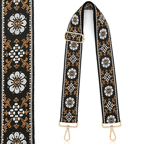 Image of Purse Strap Wide Replacement Crossbody Strap Handbag Guitar Strap Purse Shoulder Strap Adjustable