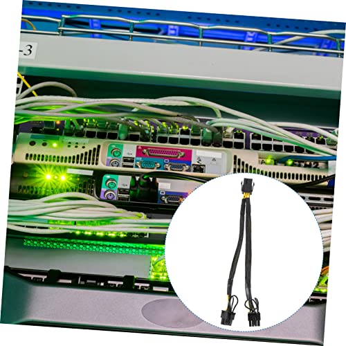 Pack 5 cables de alimentación PCIe de doble pin para extensión de tarjetas gráficas y GPU 6