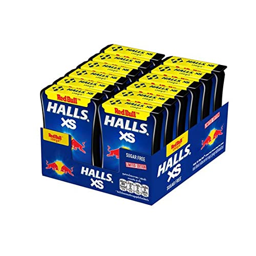 HALLS XS ホールズキャンディー レッドブル味 redbull 13.8g ×12セット