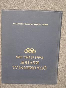 Hardcover United States Olympic Committee Quadrennial Review Period of 1961-1965 Book