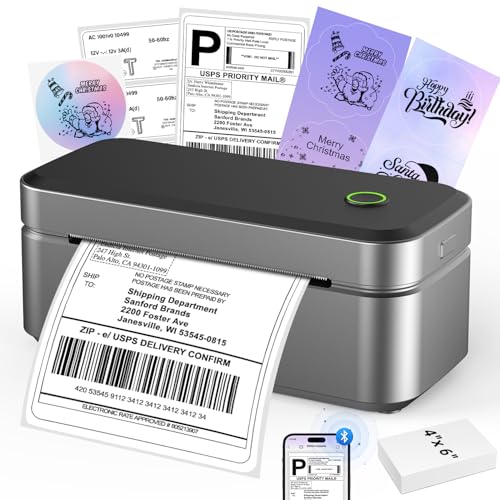 Imprimante etiquette d’expédition Bluetooth pour expédier vos ventes Vinted de chez vous