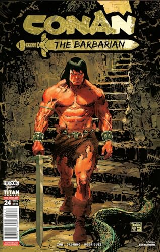 Conan: The Barbarian (Titan) #24A VF/NM ; Titan comic book