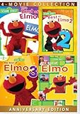 Sesame Street 4-Film Best of Elmo Collection: The Best of Elmo / The Best of Elmo 2 / The Best of Elmo 3 / The Best of Elmo 4 [DVD, 4-Pack] Region 1, Over 5-Hrs