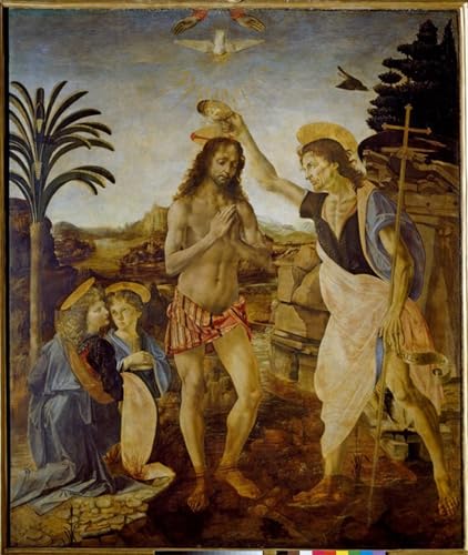 Cuadro de lienzo de Andrea Del Verrocchio ideal para decorar tu salón o dormitorio de 60x90cm