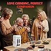 Electric Salt and Pepper Grinder Set Automatic Battery Pepper Mill Shakers Adjustable Coarseness Upgraded Larger Capacity with Led Home and Kitchen Appliances for New House Warming Gifts #5