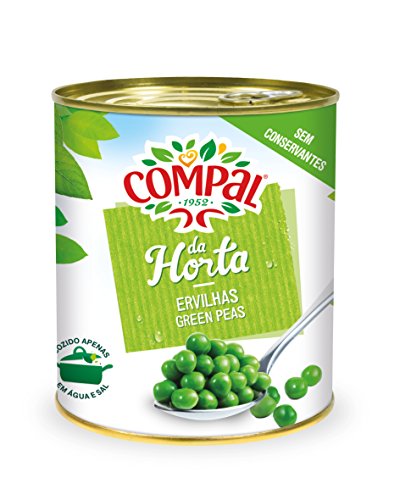 Petits Pois Cuits Compal Conserve de 845 g - Lot de 3 Cover