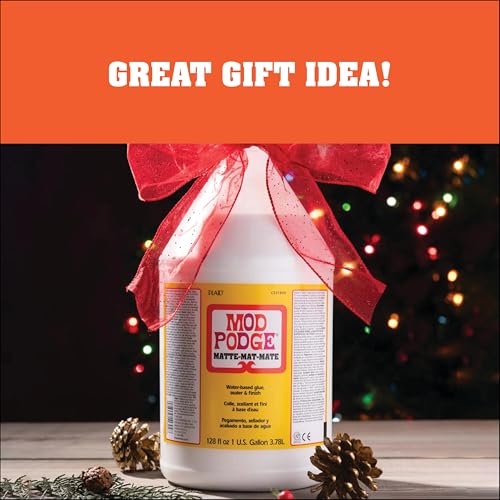 Image of Mod Podge CS11304 Waterbase Sealer, Glue and Finish, 128 oz, Matte