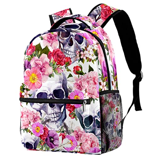 Sac à dos de voyage campus anti-fuite avec poche bouteille pour ados