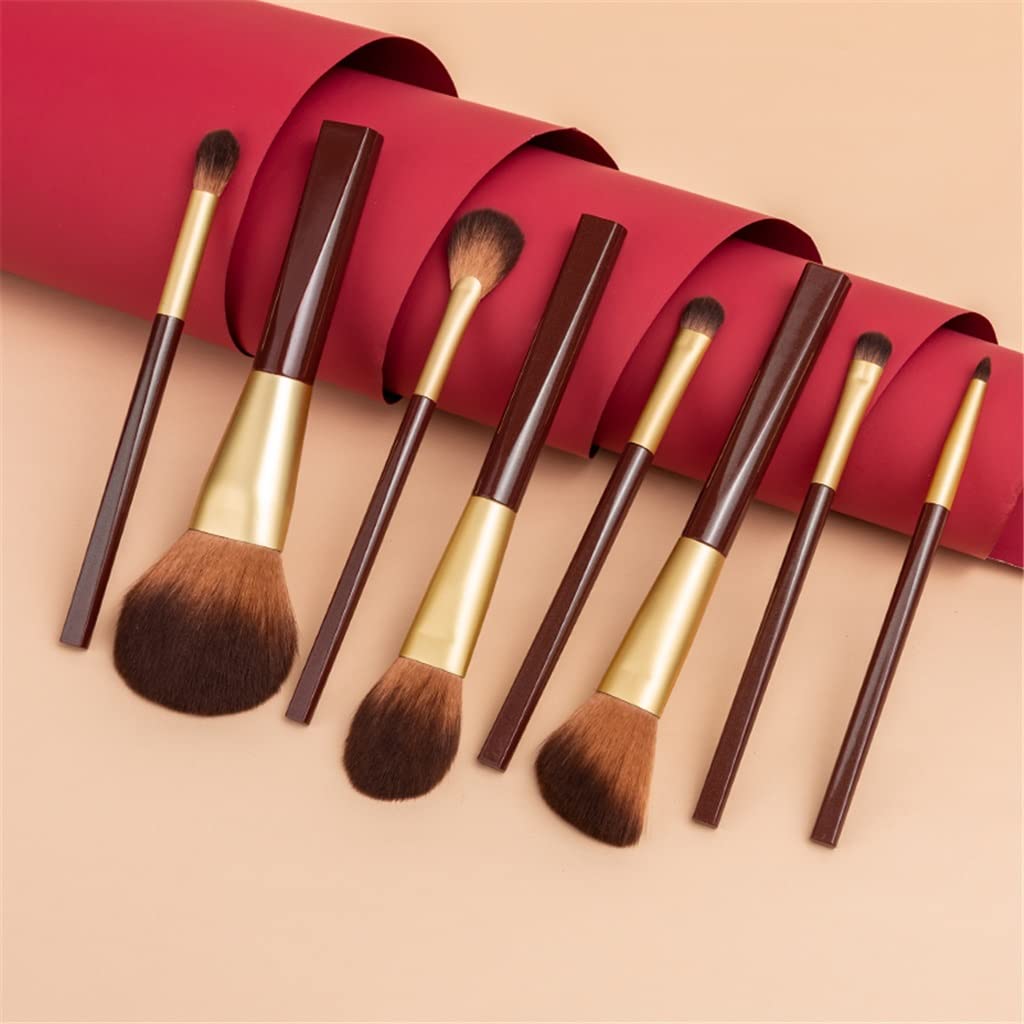 Set di pennelli for Trucco di 8 spazzole for Trucco Set di Basamento in Polvere Sfuso Fondazione for ombretto Kit di Trucco for Trucco for Il Sopracciglia for Il Sopracciglia