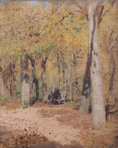 Peinture Poster Impression Tableaux Graffiti Art Mural Levitan d'automne moderne 60x90