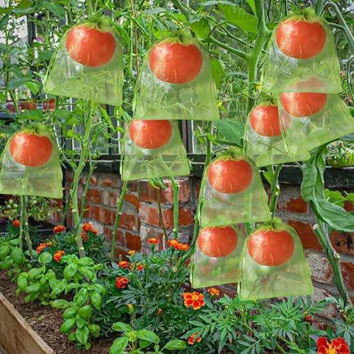 Bolsas frutales de malla transpirable para recolección eficiente en exteriores 8