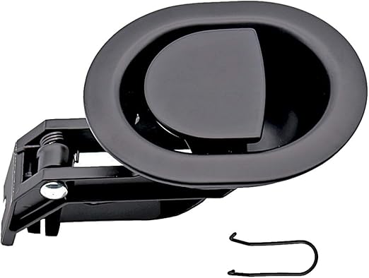 Universal Heavy-Duty Metal Sofa Chair Recliner Release Pull Handle Replacement Parts, Fits Ashley, Lazy Boy and Most Recliner Brands, 3.5" x 3" Handle Size