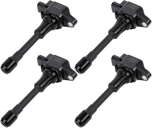 Miniatura 3 de SCITOO Paquete de bobinas de encendido para Suzuki Equator 2.5L 2009-2012 para Nissan Frontier 2.5L 2005-2019 UF509 22448EA000 juego de 4