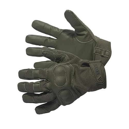 5.11 Men's Gloves Hard Times Style #59379, Ranger Green, Small