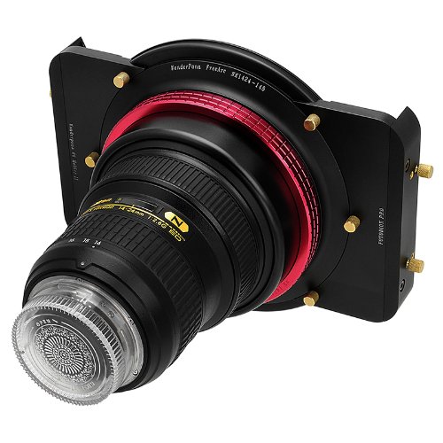 WonderPana 66 FreeArc Kit - Rotating Filter System Holder, 6.6" Filter Brackets and Lens Cap for the Nikon 14-24mm f/2.8G ED AF-S Nikkor Wide Angle Zoom Lens