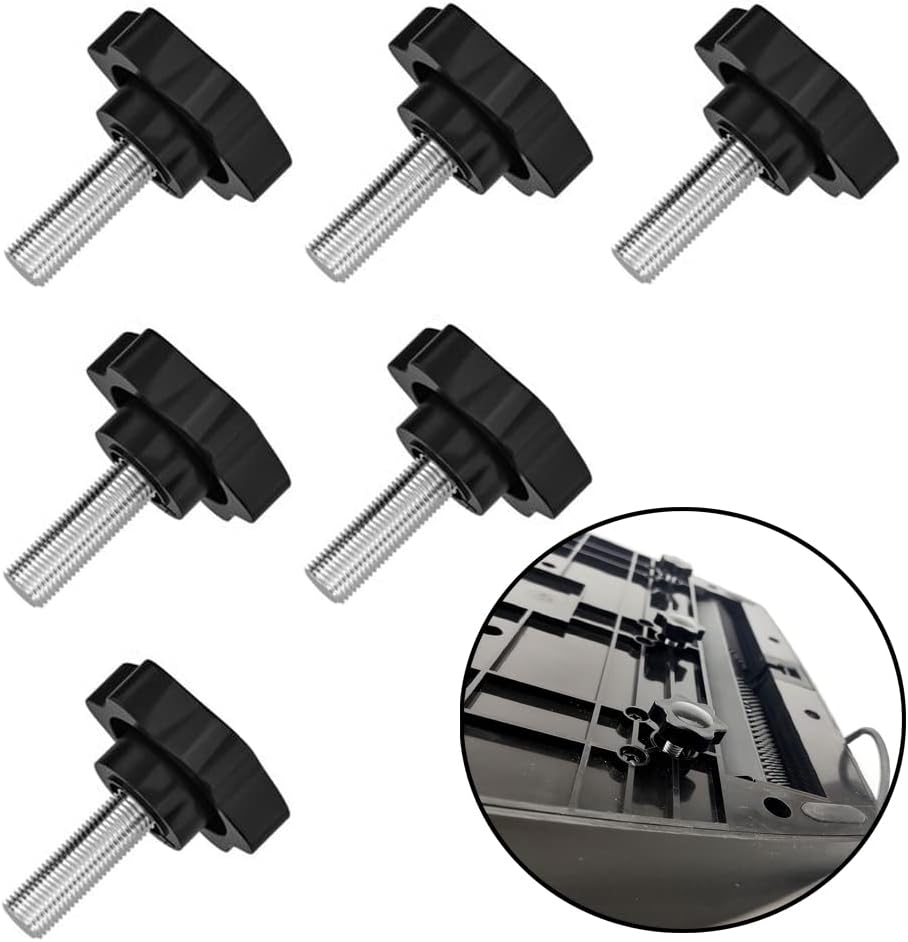 ODO LUCK 6PCS Fixed Screws for Logitech G25 G27 G29 G920 G923 Pedal Bracket Modification, Accessories