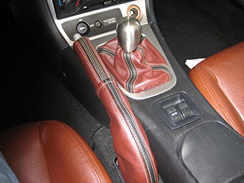 Redlinegoods Shift Boot Compatible With Mazda Miata Nb 1998-05. Black/Black #TOP2