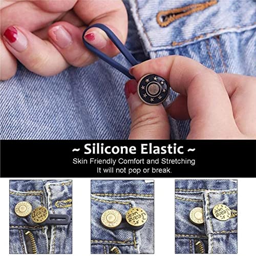 Men And Women Button Extenders For Jeans Denim Waist Extenders Detachable Waistband Expander Button For Trousers Pants #TOP4